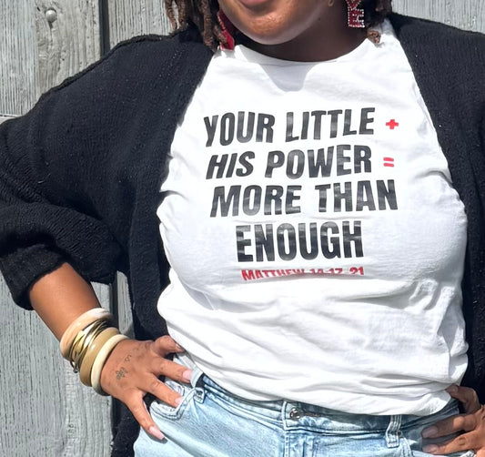 Your Little + His Power = More Than Enough
